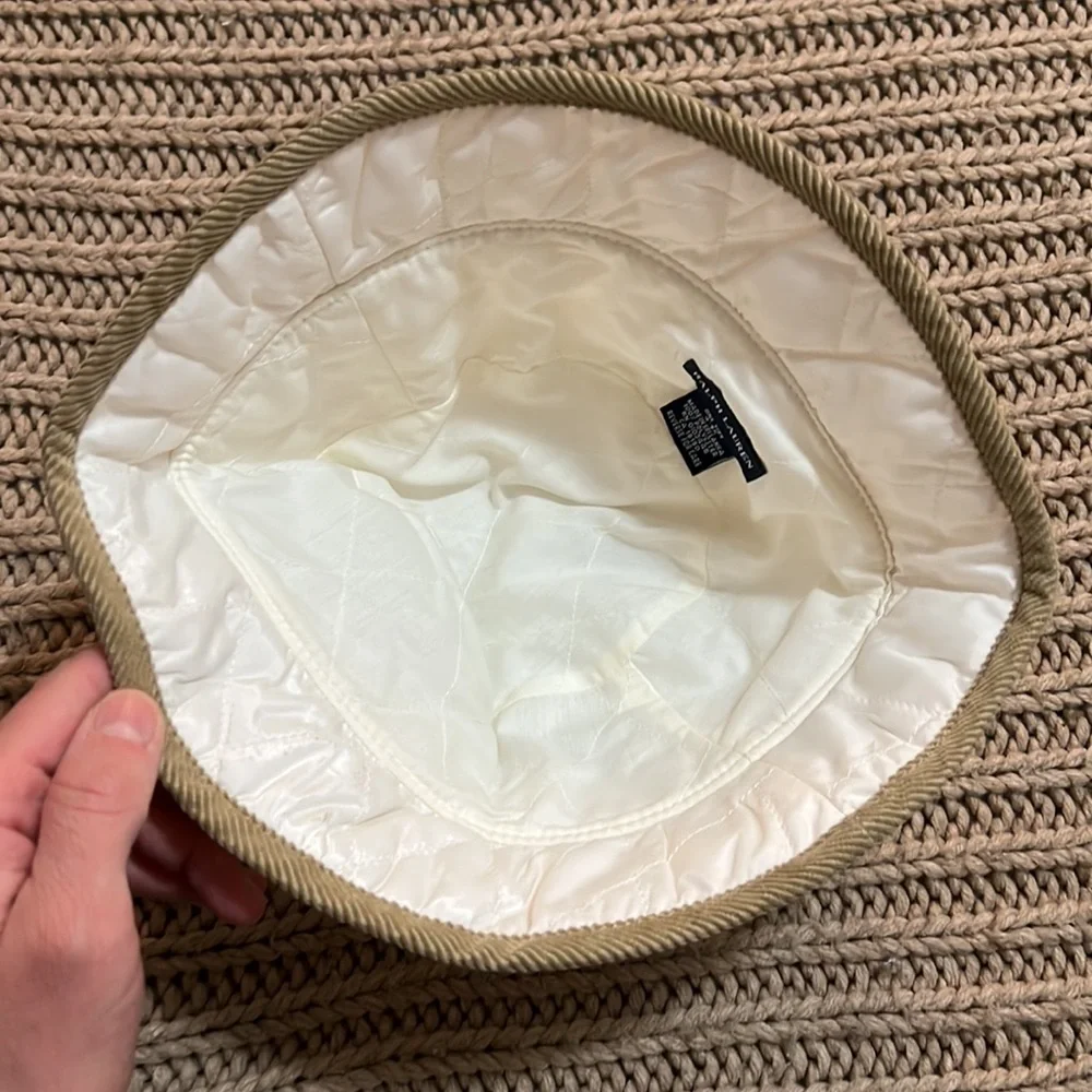 Ralph Lauren girl hat / bucket very good condition one size 4-6x